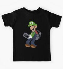 Little Luigi Poltergust 3000 Kids Tee