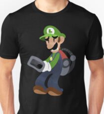 Kleiner Luigi Poltergust 3000 Slim Fit T-Shirt