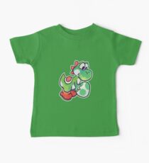 Yoshi holding an Egg Baby Tee