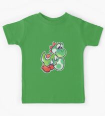 Yoshi holding an Egg Kids Tee