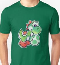 Yoshi holding an Egg Unisex T-Shirt