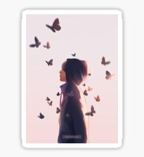 Papillon Taehyung Sticker