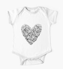 i ♡ giraffes One Piece - Short Sleeve