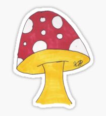 Spotted Mushroom Sticker