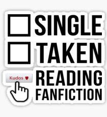 Fanfiction Reader - Relationship Status Sticker