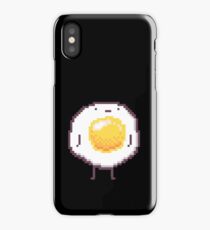 Standing Egg Pixel iPhone Case