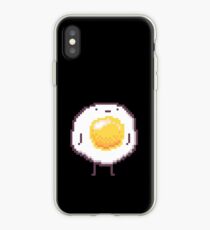 Standing Egg Pixel iPhone Case