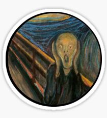 The Scream Sticker