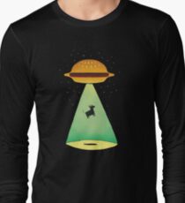 Burger Abduction Long Sleeve T-Shirt