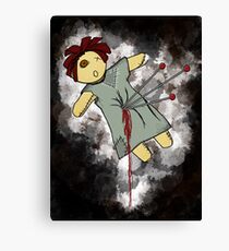 Voodoo doll Canvas Print