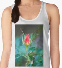 Single Red Bud Women's Tank Top
