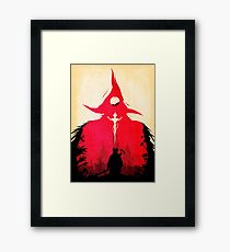 BLOODBORNE - Double Exposure Framed Print