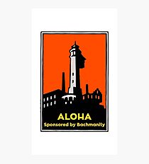 Alcatraz Aloha Bachmanity - Silicon Valley Photographic Print