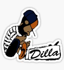 J Dilla - Today In Hip Hop History Sticker