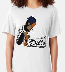 J Dilla - Today In Hip Hop History Slim Fit T-Shirt