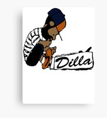 J Dilla - Today In Hip Hop History Canvas Print