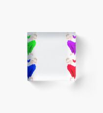 colouful Acrylic Block