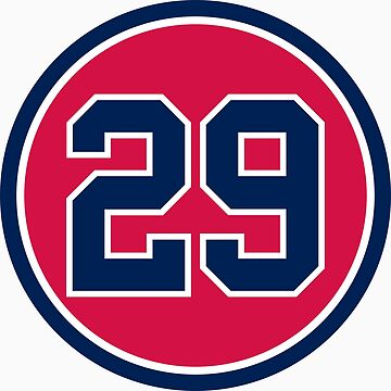 Hank Aaron #44 Jersey Number Sticker for Sale by StickBall