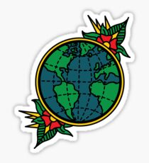 Globe Sticker