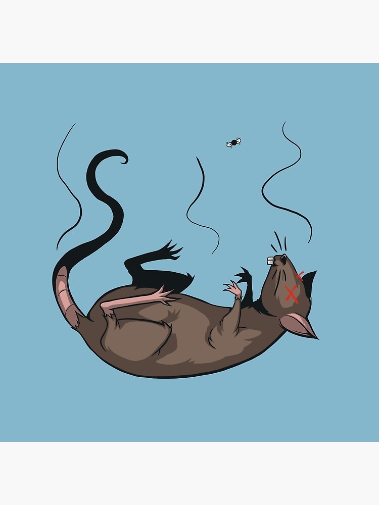 "Dead Rat" Canvas Print by JamesGrimlee Redbubble