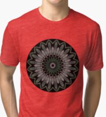 Camiseta de tejido mixto Aquatic Horizons Mandala