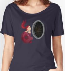 Quiet Time in Space Women's Relaxed Fit T-Shirt