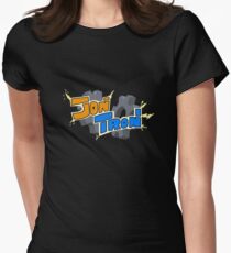 JonTron Custom Logo Women's Fitted T-Shirt