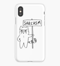 Sarcasm iPhone Case/Skin