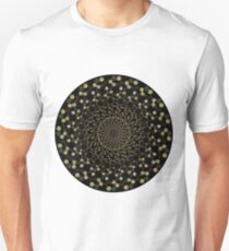 Camiseta ajustada Turtle Swirl Mandala