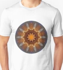 Camiseta ajustada Viendo The Sun Rise Mandala