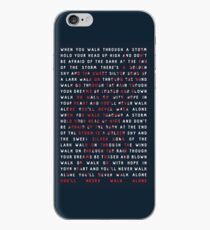 You'll Never Walk Alone iPhone Case