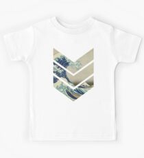 Die große Welle vor Kanagawa Kinder T-Shirt