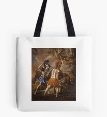 The Companions of Rinaldo , Nicolas Poussin, Tote Bag