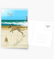 Brindle on the Beach Postcards