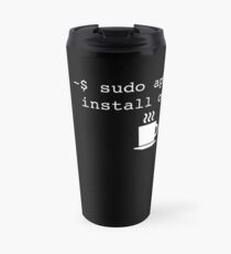 Command Line Coffee Install Travel Mug