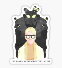 FNV: Arcade Gannon - "Culpam maiorum posteri luunt." Sticker