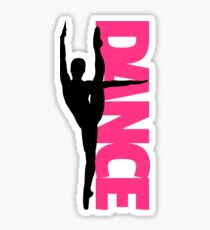 Dance Text Girl Quote Sticker