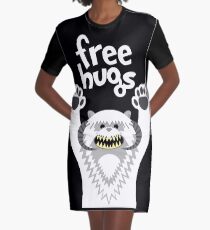 Monster Hugs Graphic T-Shirt Dress