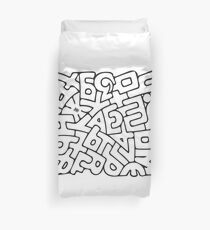 Alphabet Duvet Cover