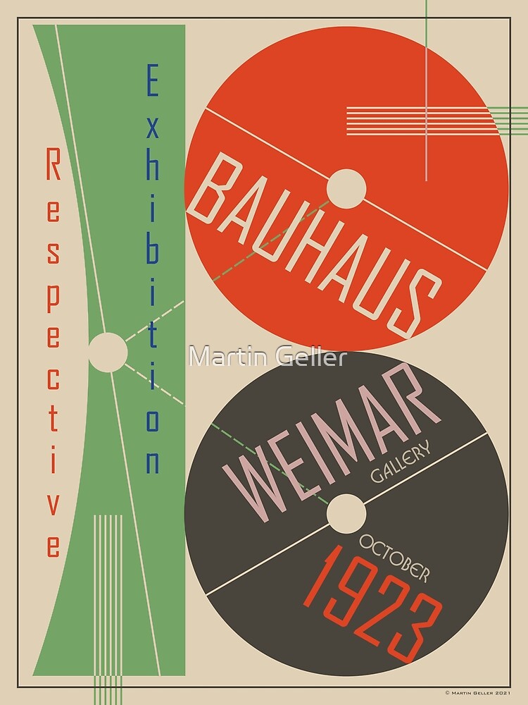 Bauhaus Exhibition Poster V by BLTV
