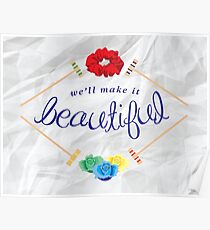 Make It Beautiful — Heathers: the Musical Poster