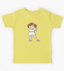 Backyard Star Wars - Princess Leia Kids Tee