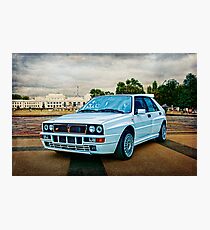 Lancia Delta HF Integrale Evoluzione Photographic Print