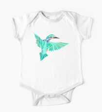 Fractured Kingfisher One Piece - Short Sleeve