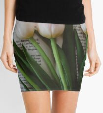 Tulips and Literature Mini Skirt