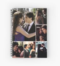 The Vampire Diaries- Damon & Elena Spiral Notebook