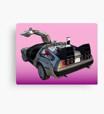 Delorean Canvas Print
