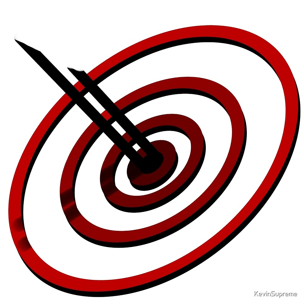 "Target Symbol" by KevinSupreme Redbubble