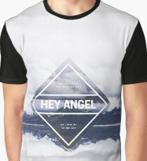 Hey Angel One Direction Lyrics Graphic T-Shirt