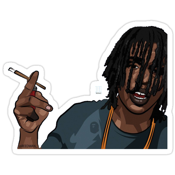 "CHIEF KEEF - CARTOON STYLE" Stickers by budinoski | Redbubble